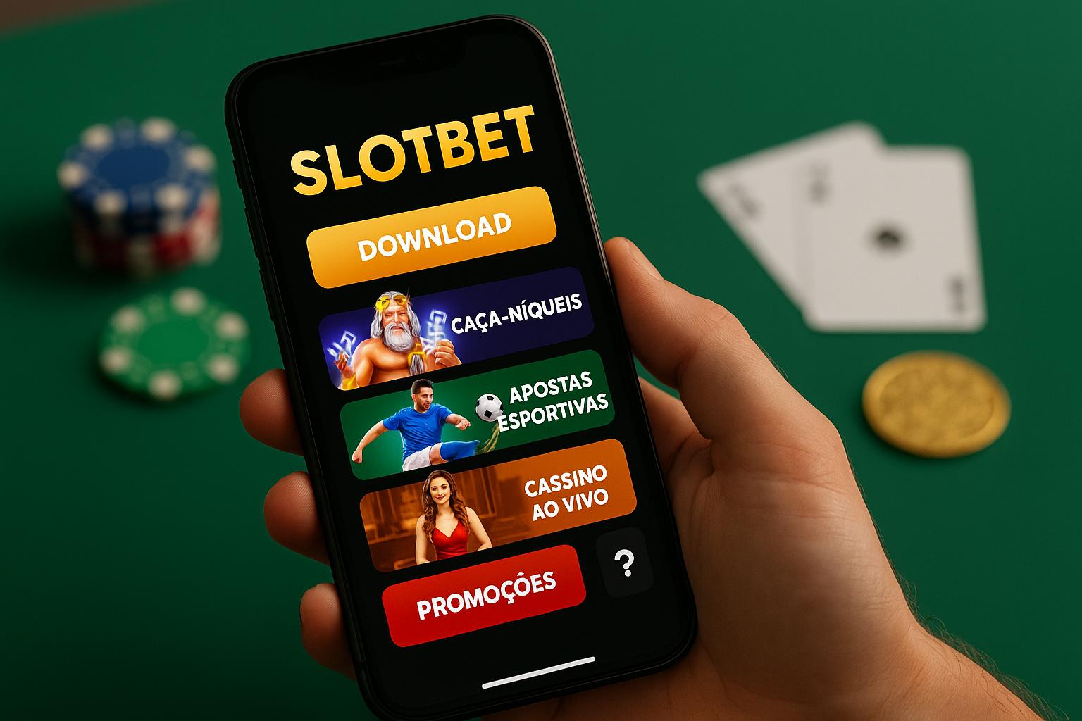 Login no Cassino SLOTBET  